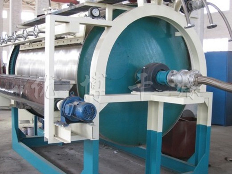 山东百龙创园购买糊化淀粉滚筒刮板干燥机